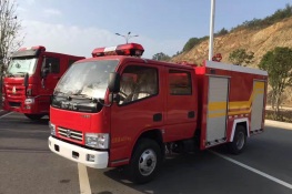 五洲国际集团在我公司采购2台4.5吨消防车